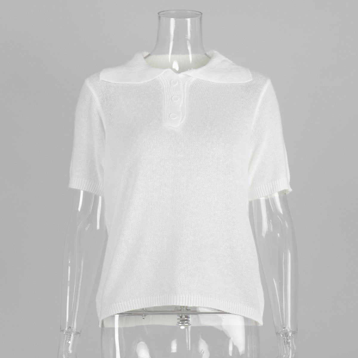 Regular Fit Elegant Plain T-Shirt