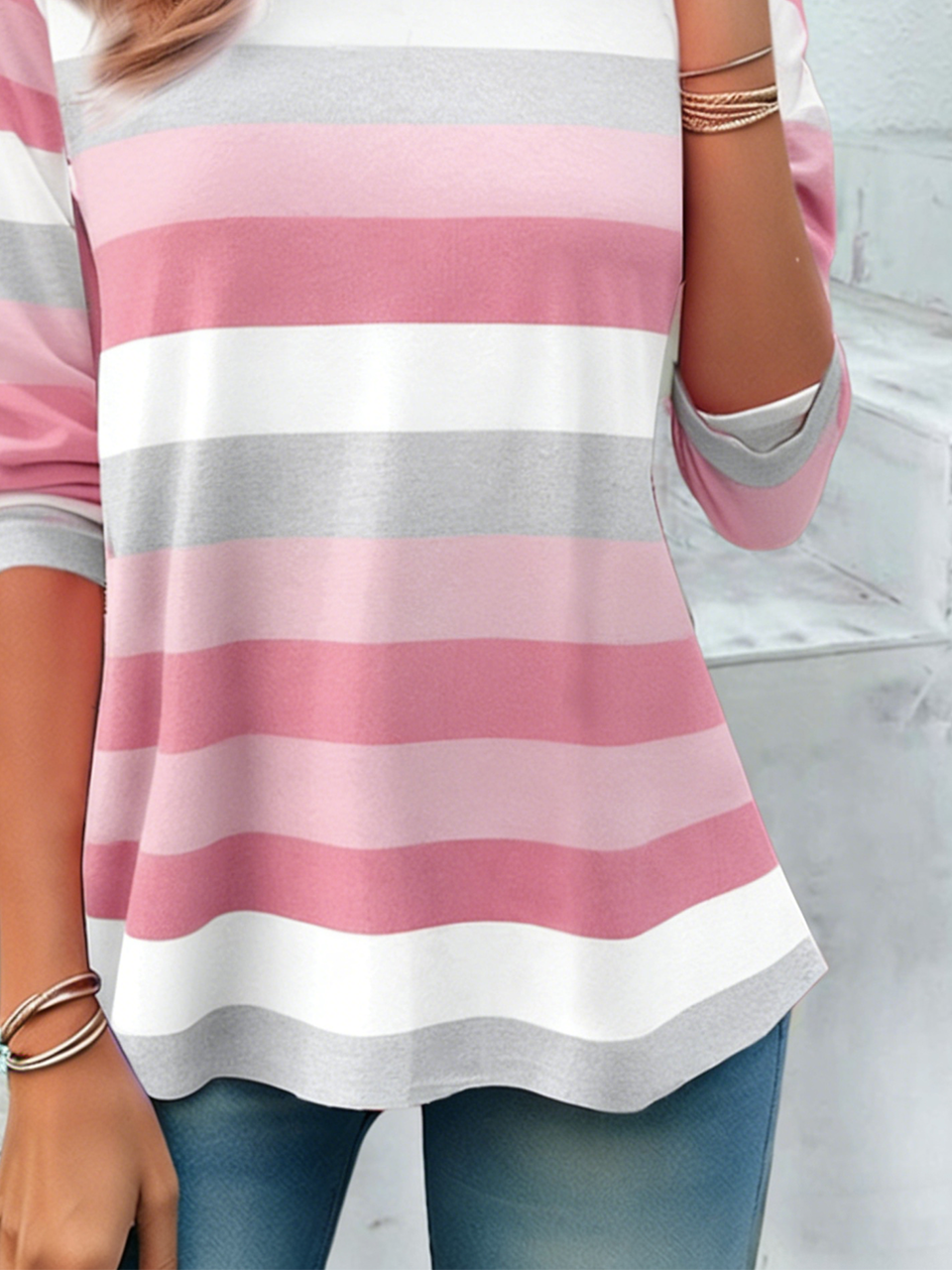 Elegant Loose Cotton T-Shirt
