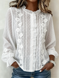Plain Elegant Loose Shirt