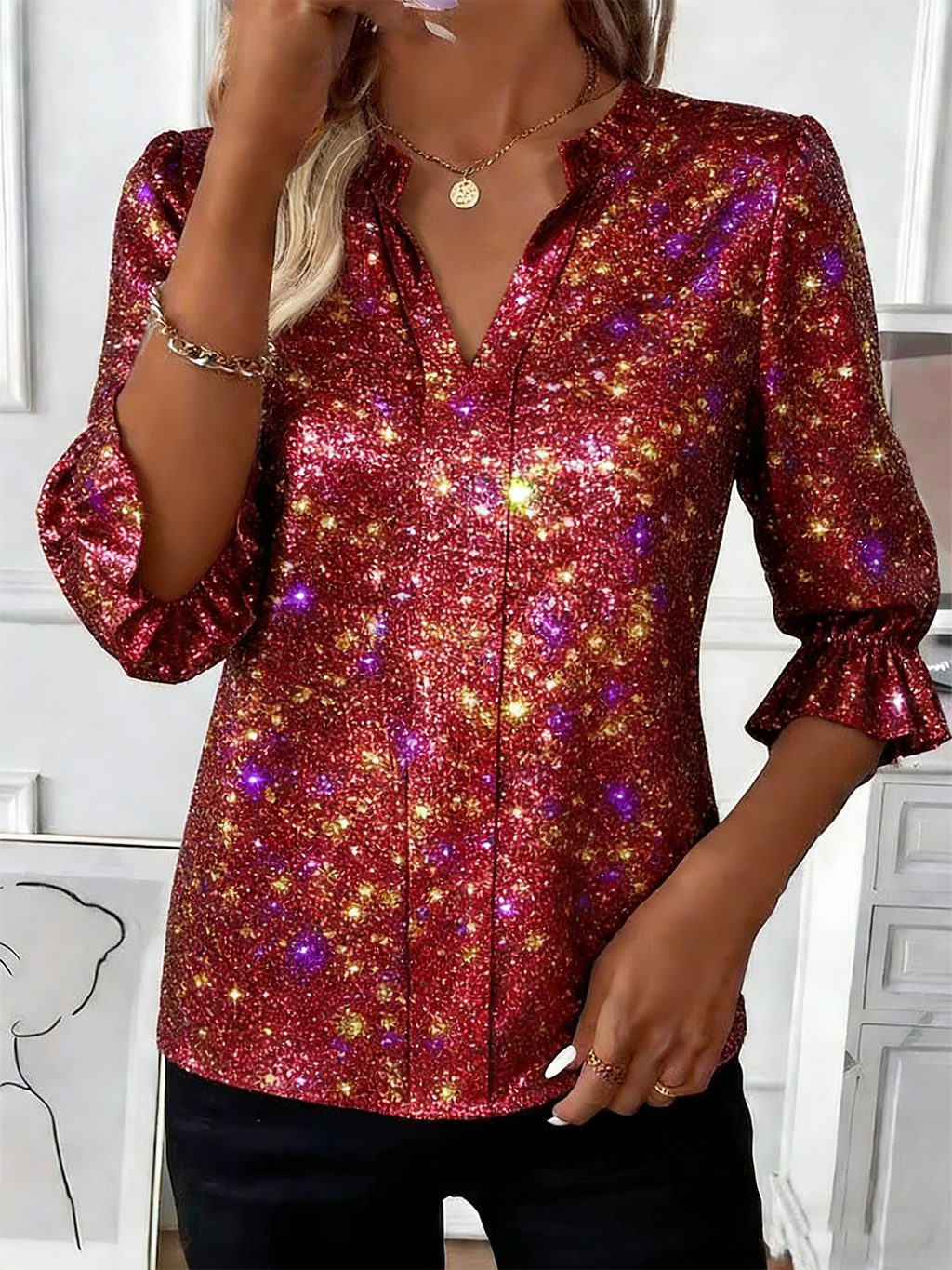 Elegant Regular Fit Linen Blend Shirt