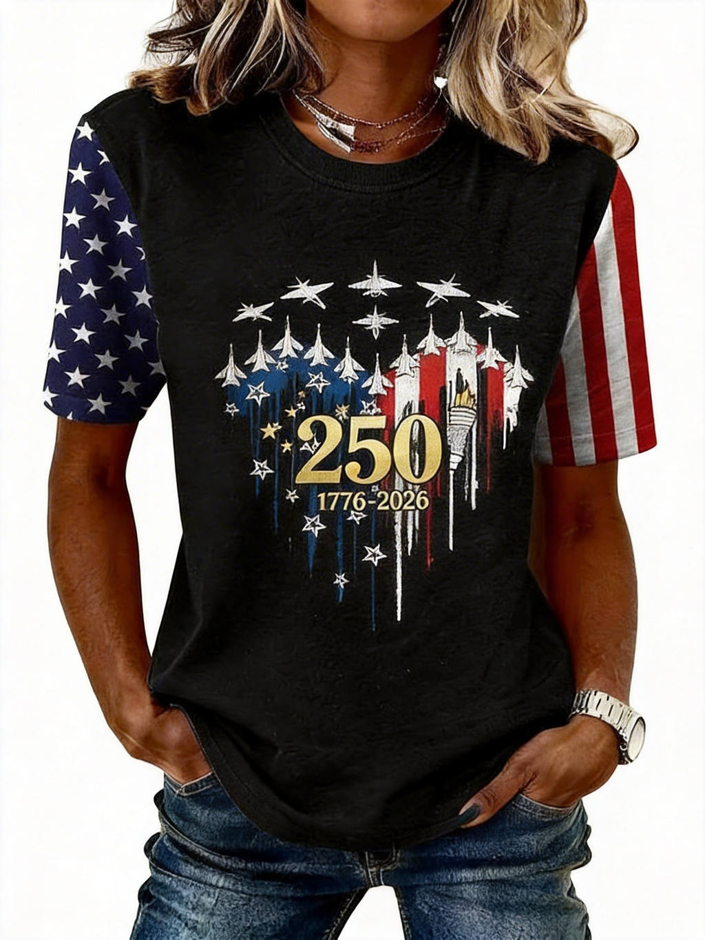 United States 250th Anniversary Commemorative Eagle Tee