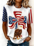 Crew Neck Regular Fit Casual T-Shirt