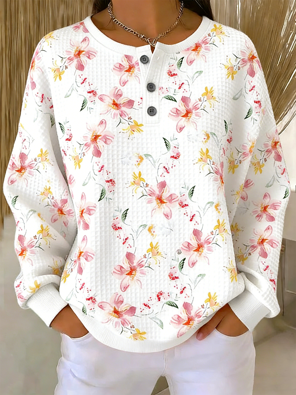 Casual Others Loose Sweatshirt