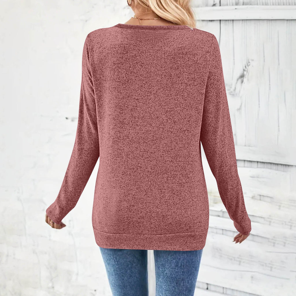 V Neck Casual T-Shirt