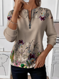 Loose Imitation Cashmere Crew Neck Casual Sweater
