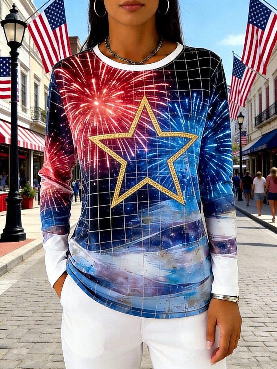 Cotton Casual Crew Neck T-Shirt