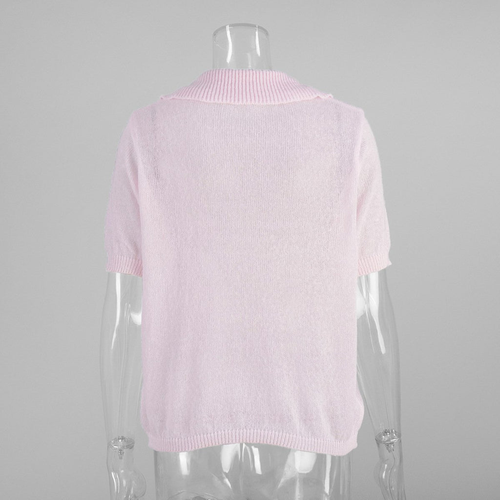 Regular Fit Elegant Plain T-Shirt