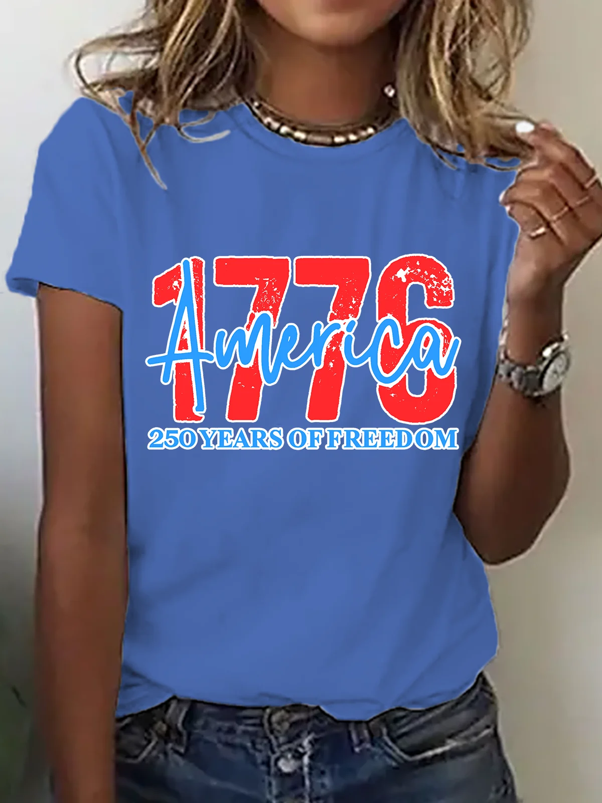 Women's 250th Birthday USA Independence Day 1776 shirt