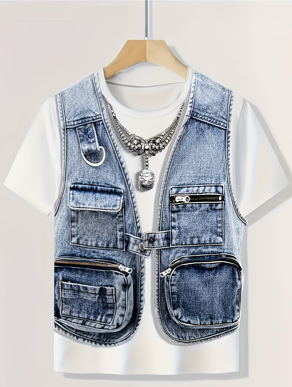 Cotton Casual Crew Neck Regular Fit T-Shirt