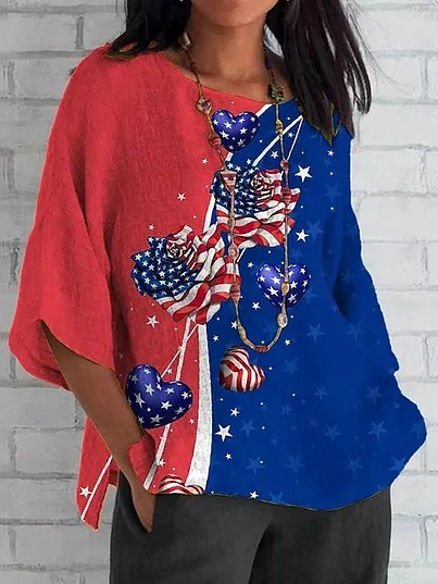 Cotton And Linen Loose Vintage Shirt