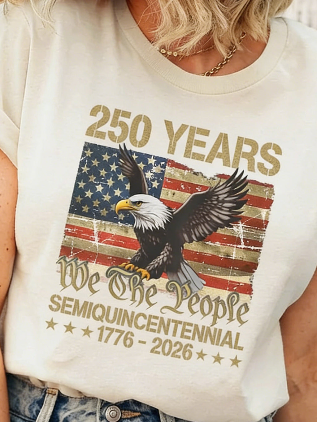 250th anniversary Independence Day Casual T-Shirt