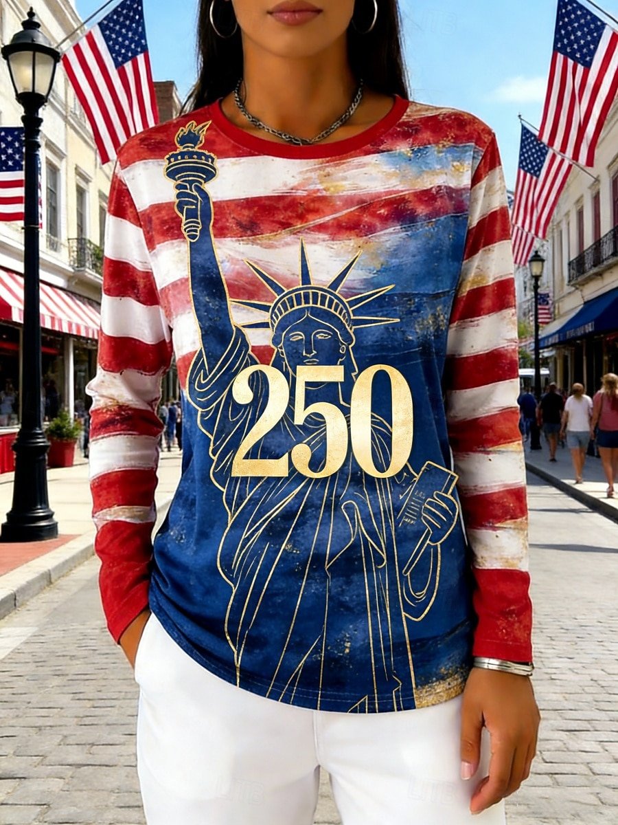 Crew Neck Loose Cotton Casual T-Shirt