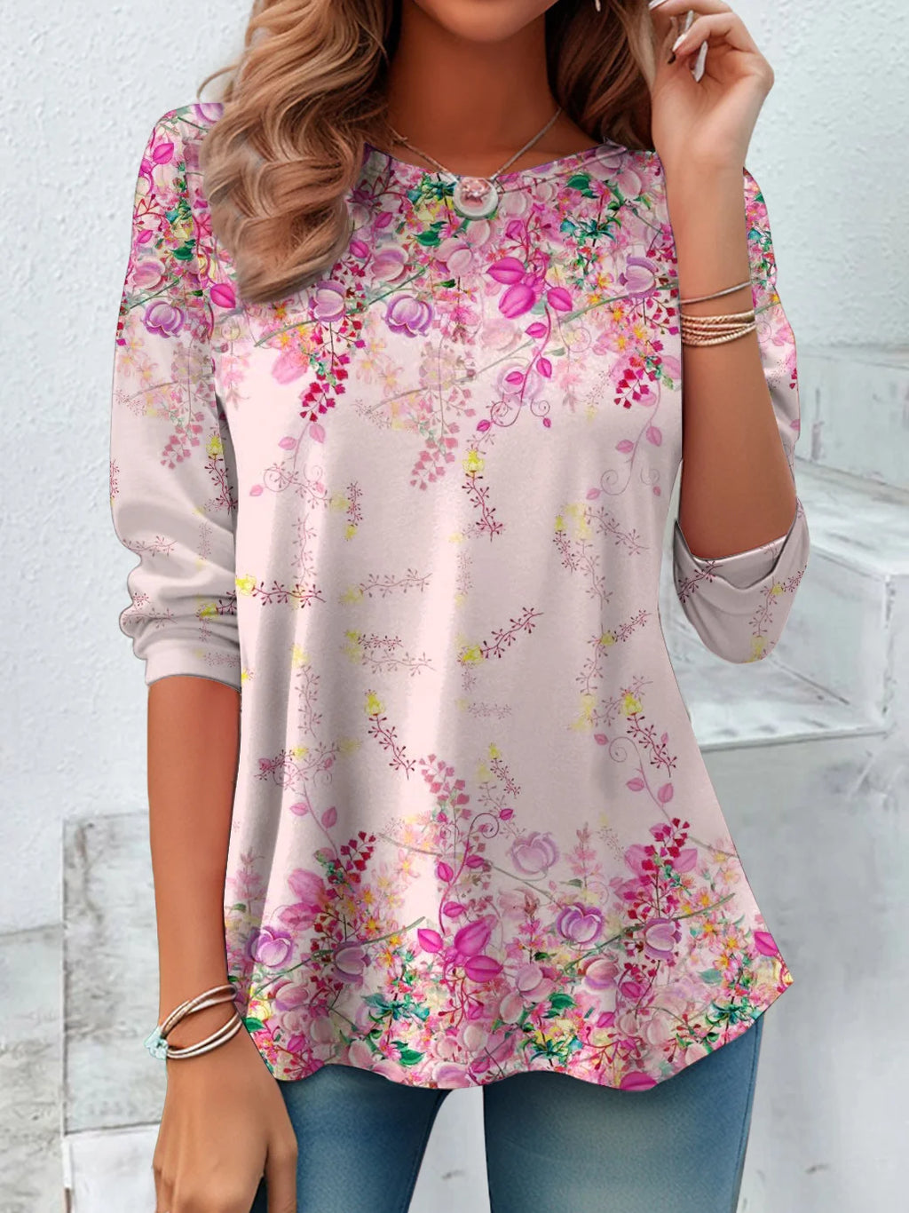 Crew Neck Regular Fit Cotton Casual T-Shirt