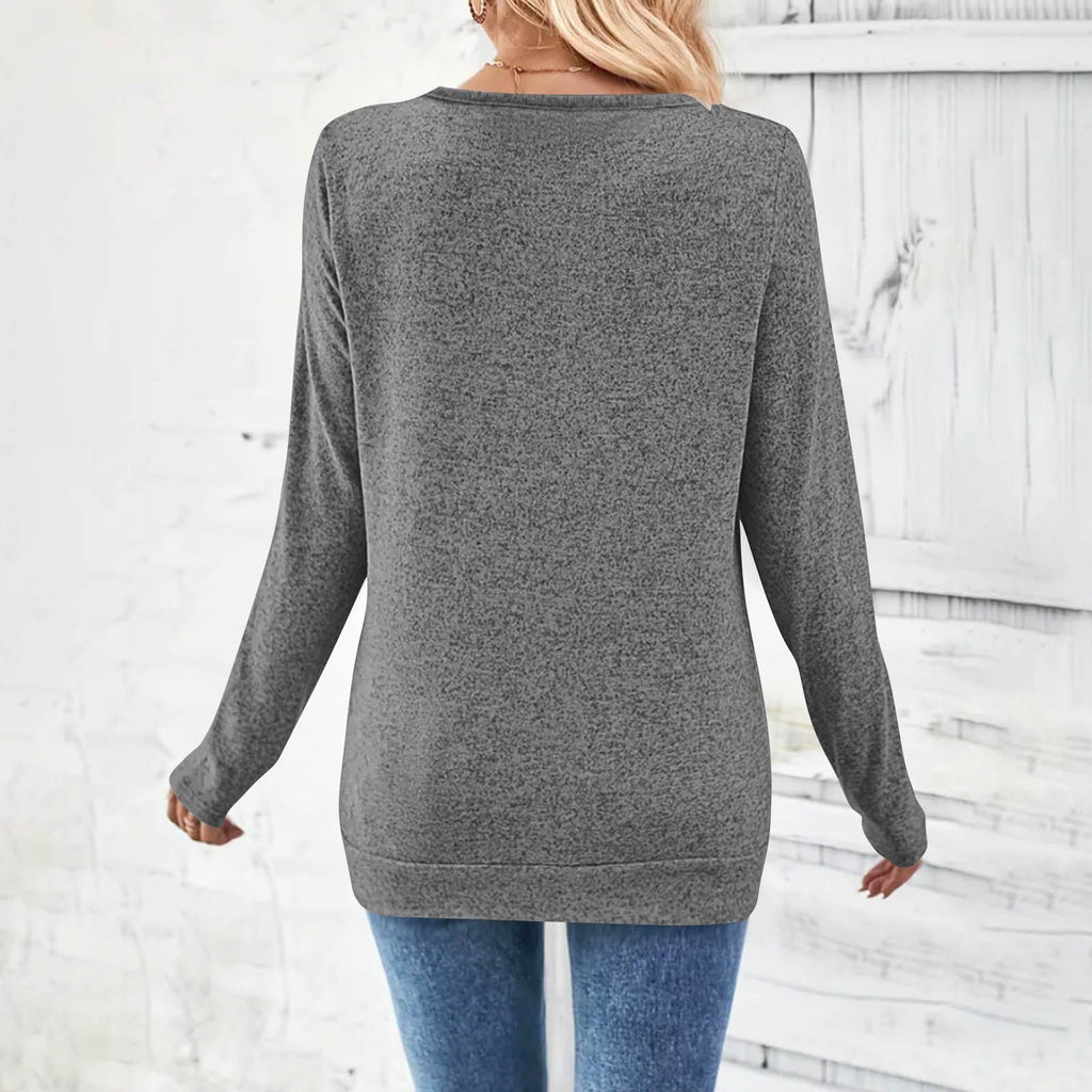 V Neck Casual T-Shirt