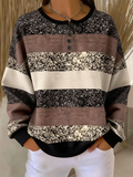 Casual Others Striped Sweatshirt