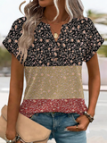 V Neck Loose Elegant T-Shirt