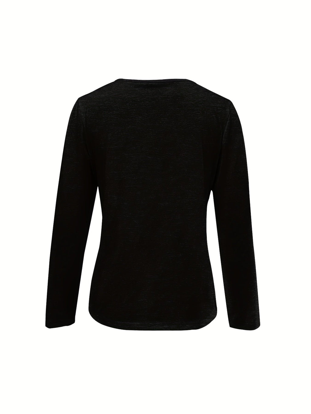 V Neck Cotton-Blend Loose Vintage T-Shirt