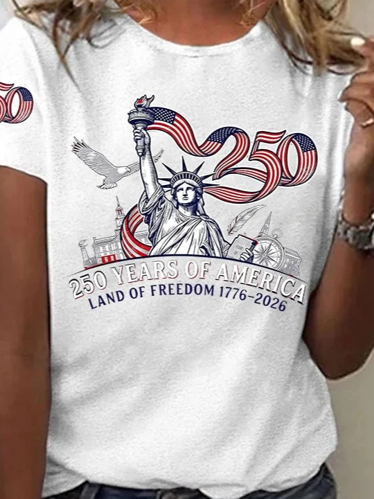 Women's 250th Anniversary Print T-Shirt