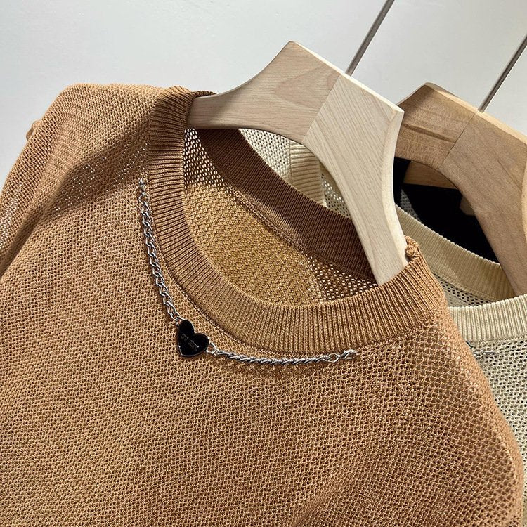 Plain Regular Fit Others Elegant T-Shirt