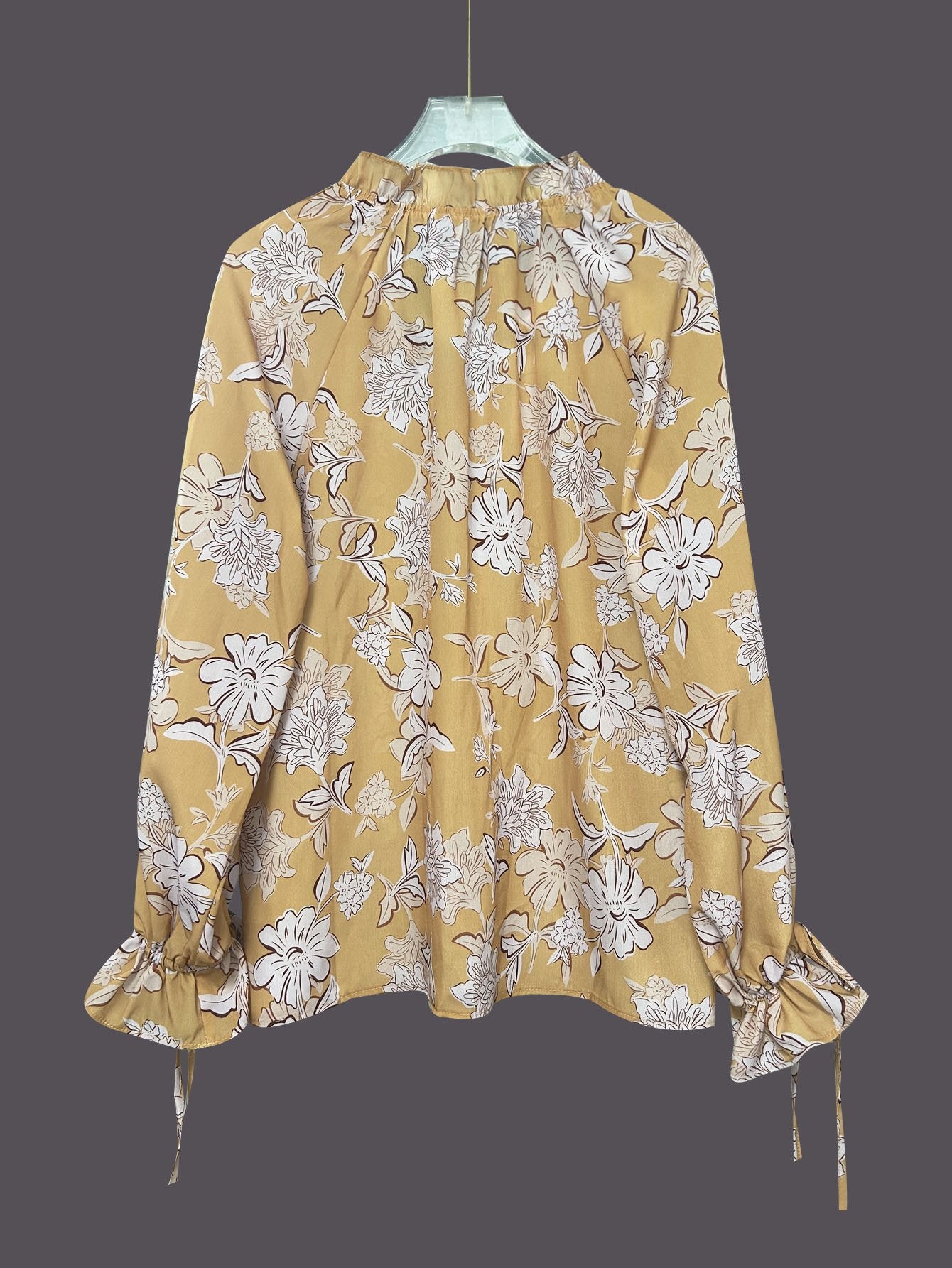 Loose Elegant Floral Shirt