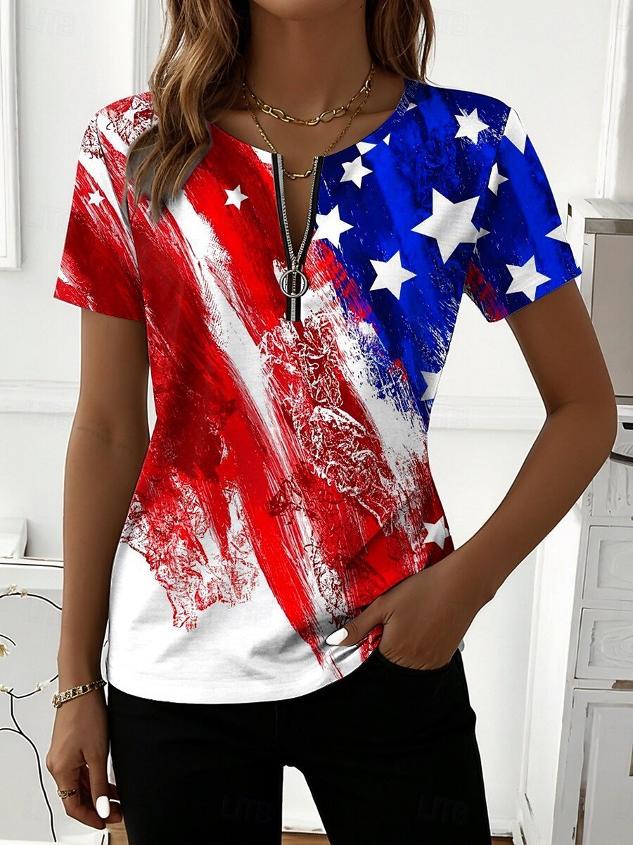 Independence Day Casual Others T-Shirt
