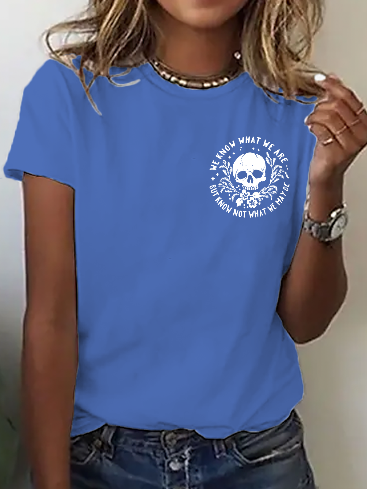 Ophelia - Book Lover - Feminism - Shakespeare Quote Cotton T-Shirt