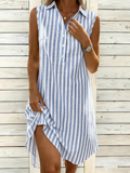 Elegant Loose Dress With No