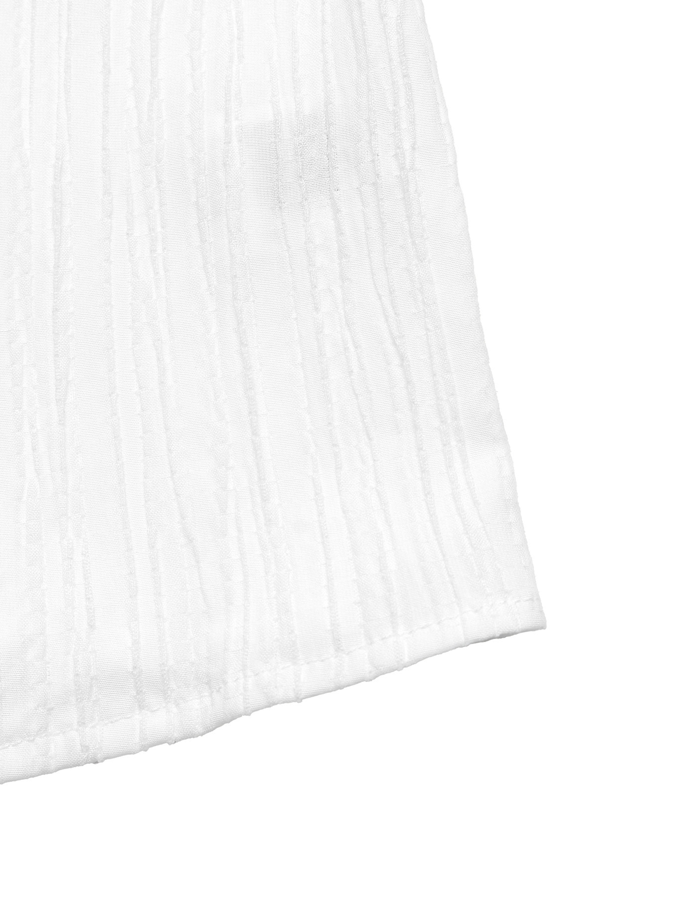 Women's Summer V Neck Texture Fabric Ethnic Style Ribbon Ruffle Sleeve Vacayion Casual Boho Top