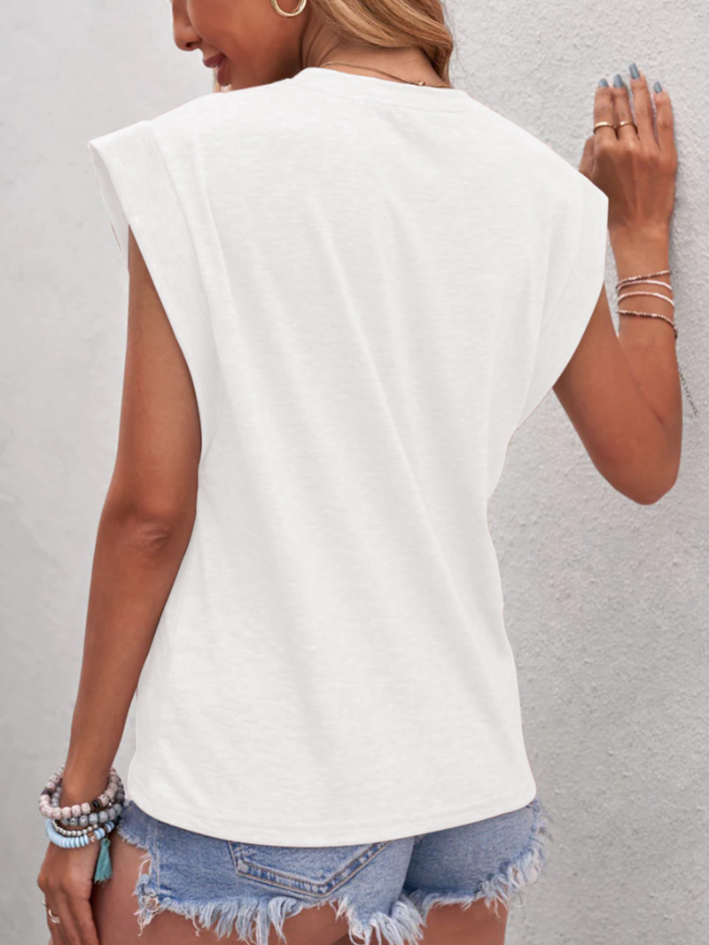 Plain Crew Neck Loose Casual T-Shirt