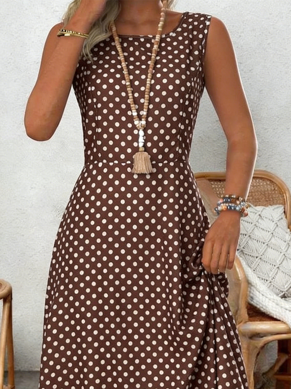 Regular Fit Elegant Dress With No
