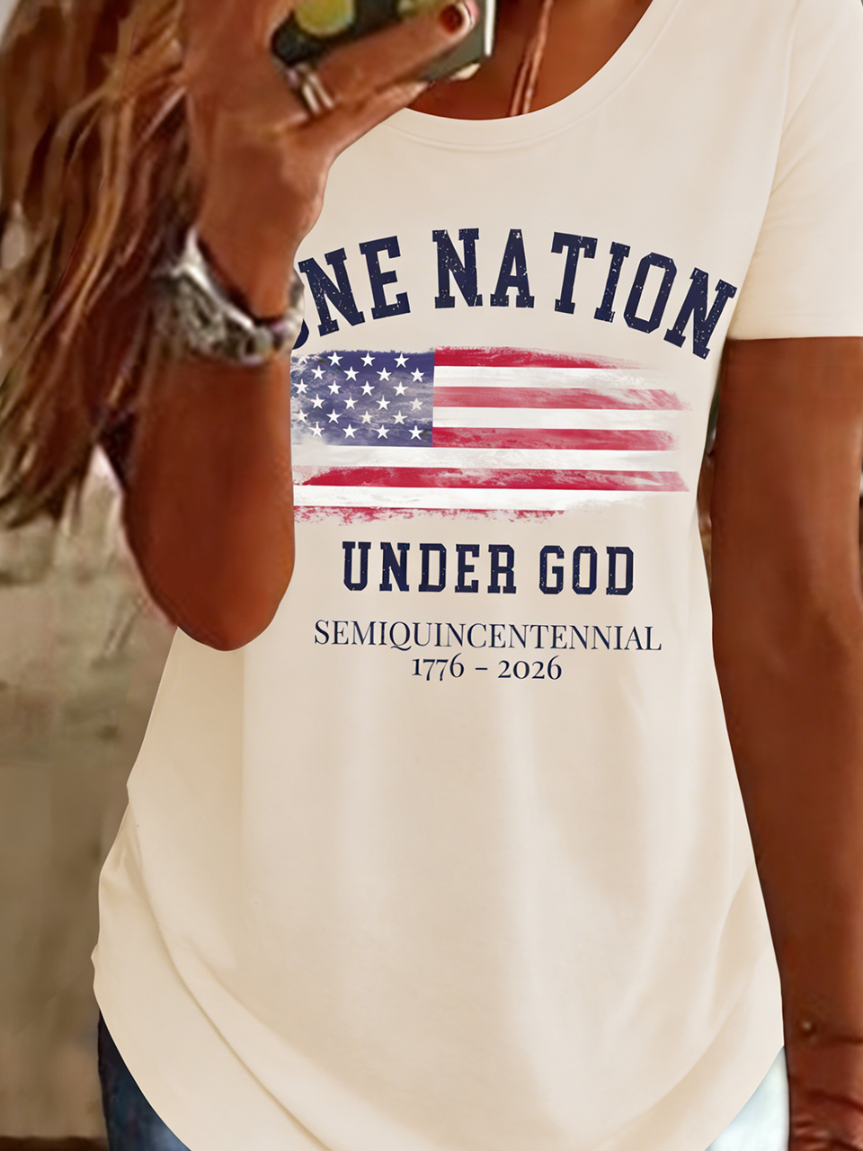 Retro American 250th Anniversary T-shirt, Vintage Independence Day T-shirt