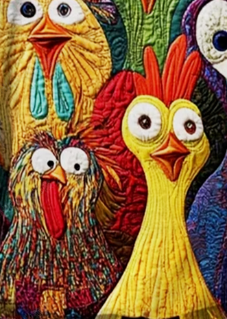 Chicken color long sleeves shirt