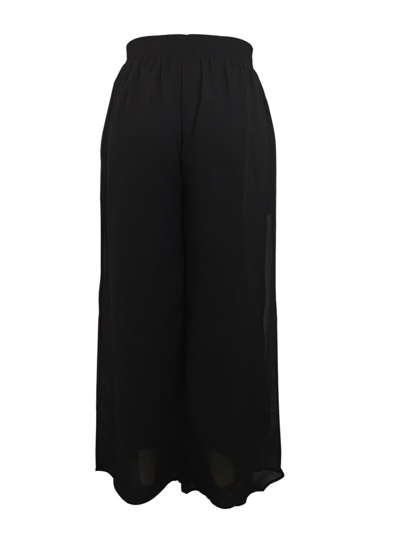 Plain Elegant Loose Pants