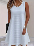 Casual Half Open Collar Regular Fit Dress With No