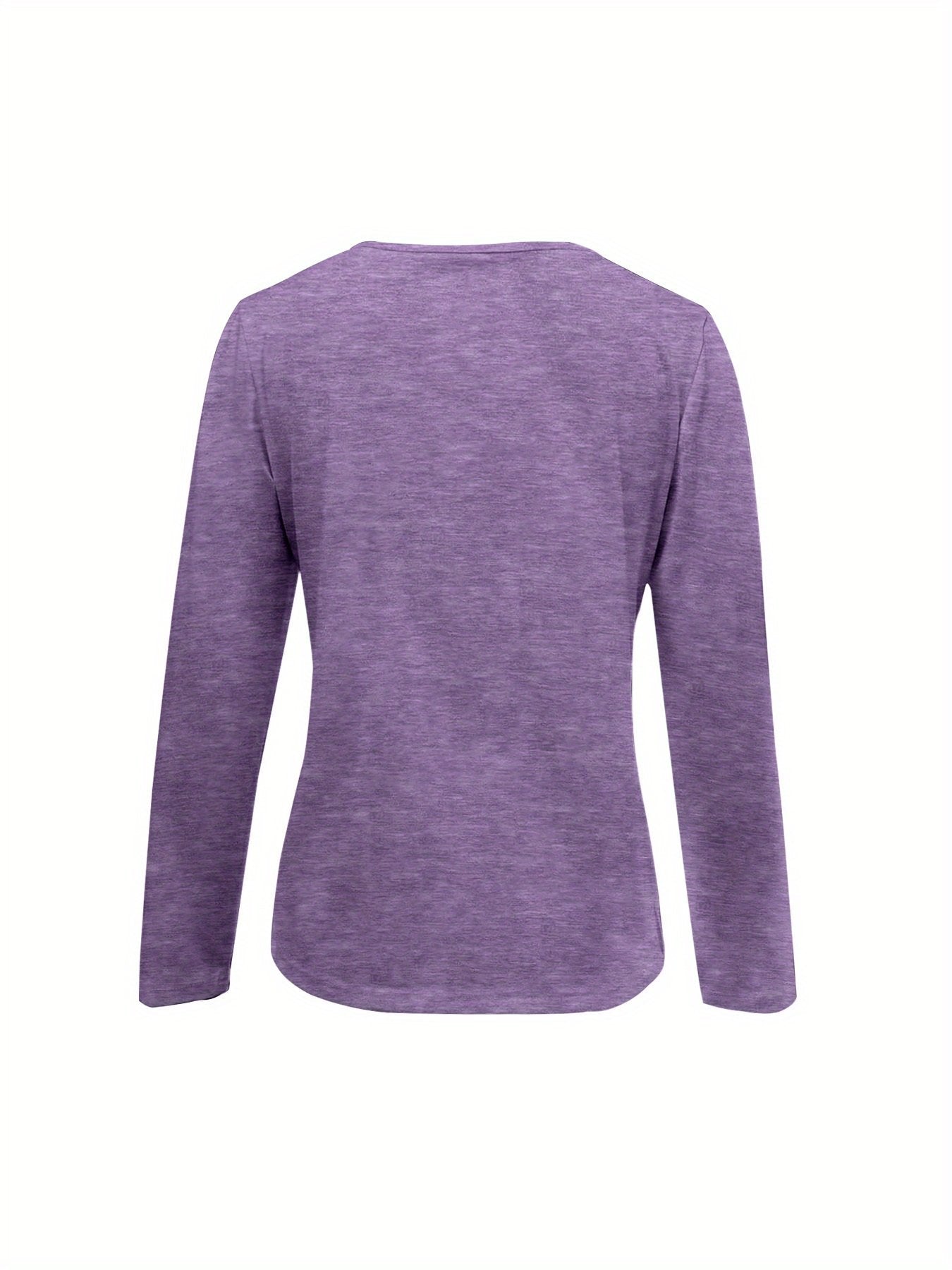 V Neck Cotton-Blend Loose Vintage T-Shirt