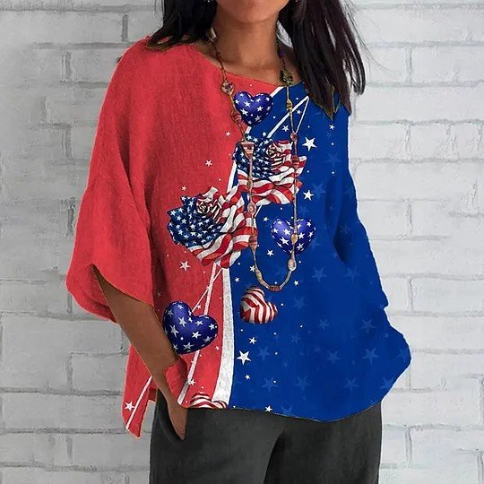 Cotton And Linen Loose Vintage Shirt