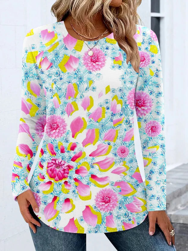 Crew Neck Casual T-Shirt