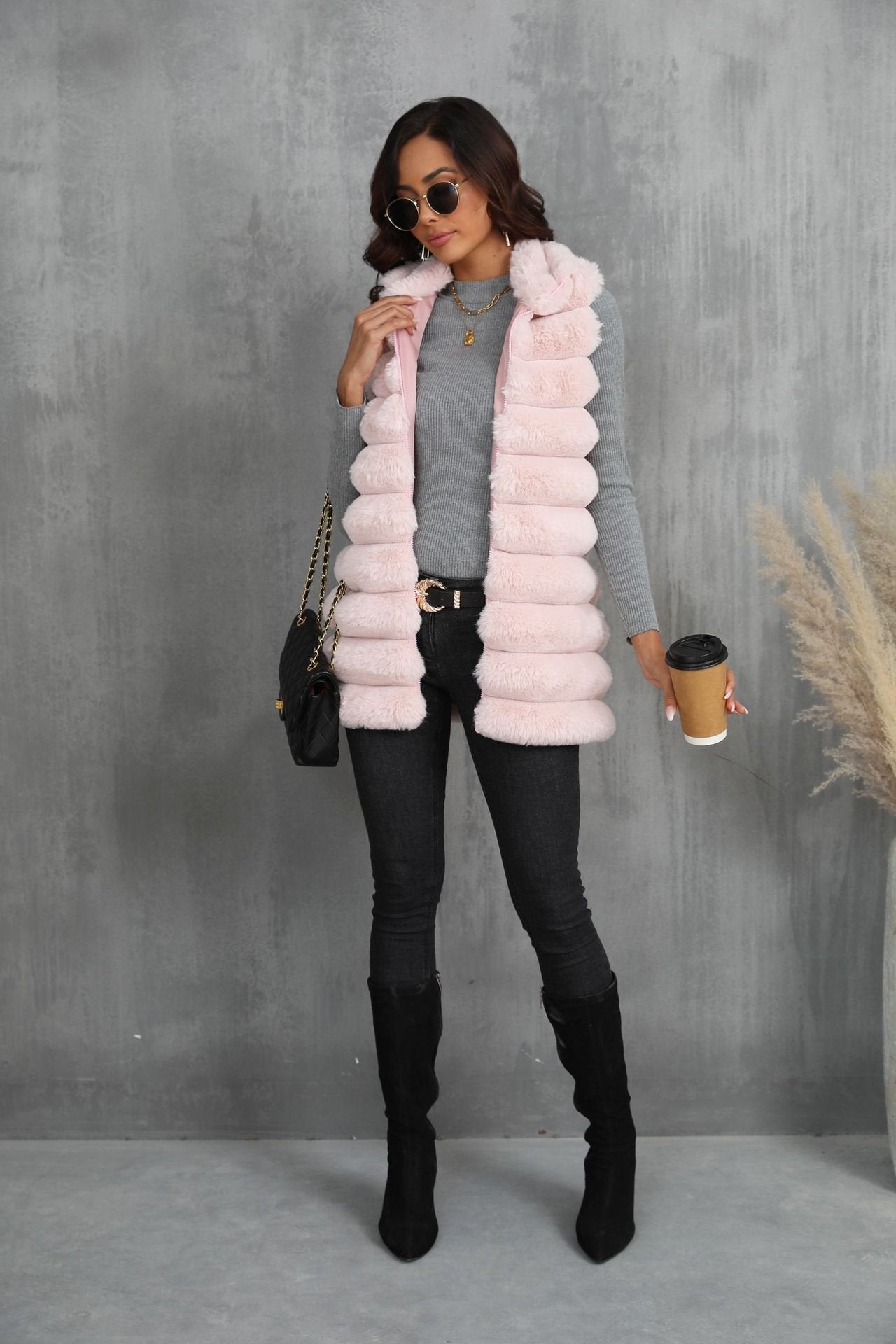 Plain Casual Loose Others Vest
