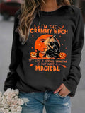 I'm The Grandma Witch Halloween Sweatshirt