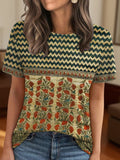 Regular Fit Cotton Casual T-Shirt