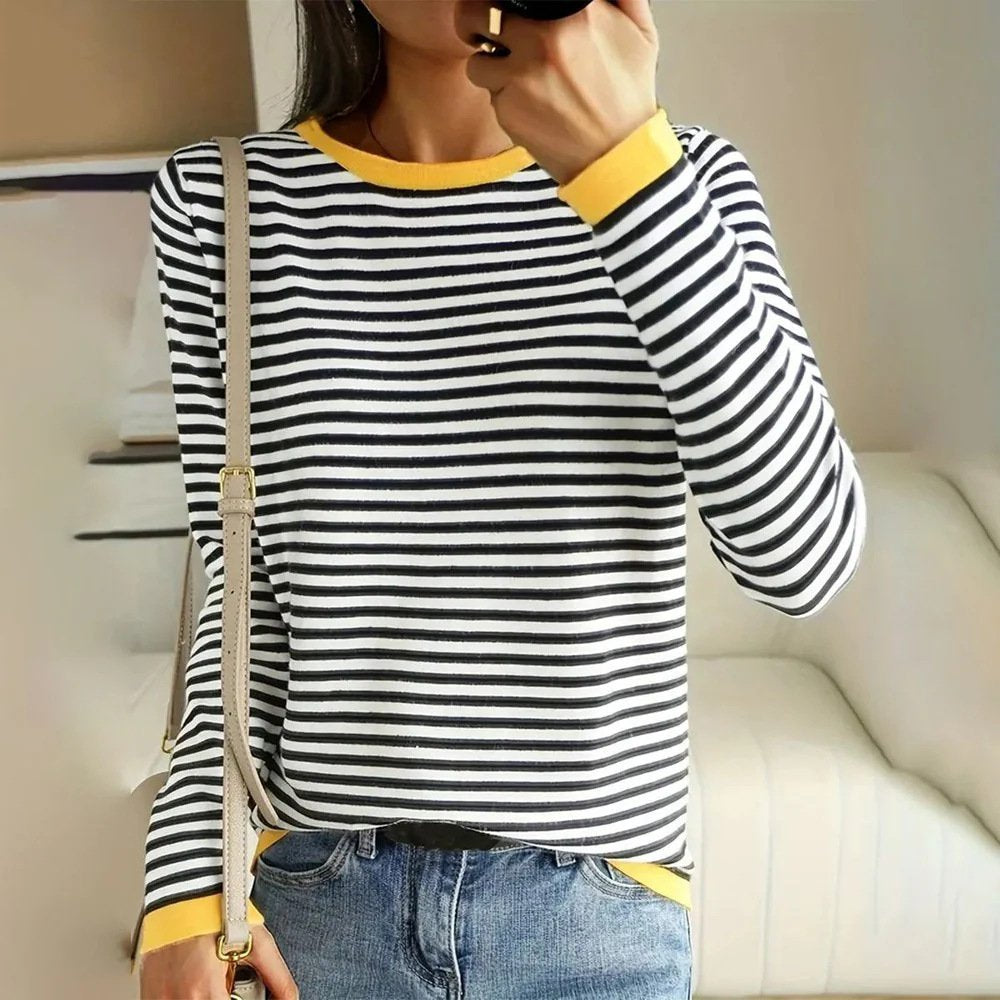 Jersey Crew Neck Casual T-Shirt