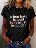Casual Crew Neck T-Shirt