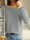 Jersey Crew Neck Casual T-Shirt