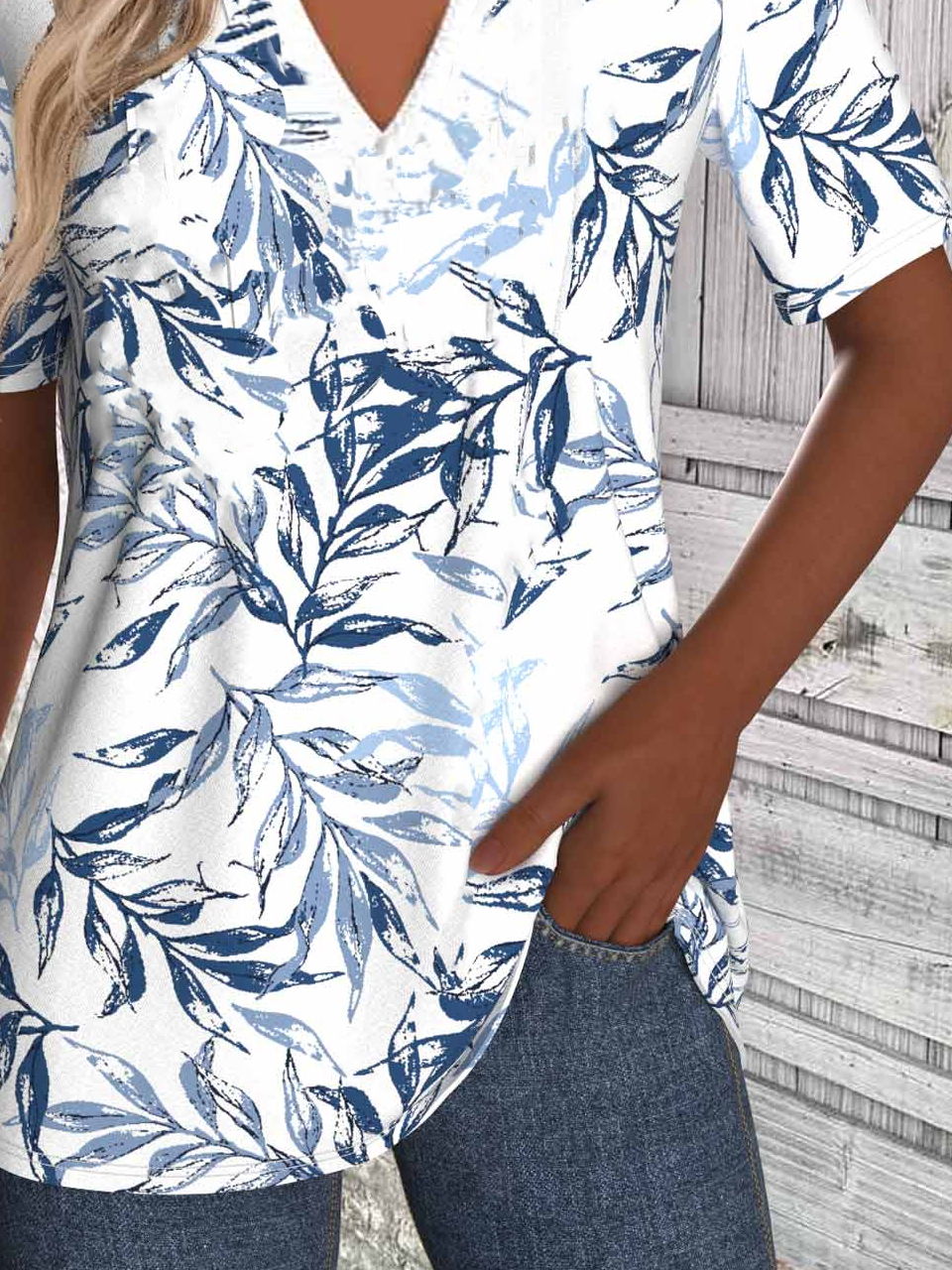 Casual Loose Floral T-Shirt