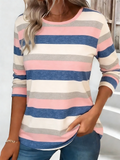 Cotton-Blend Vintage Loose T-Shirt