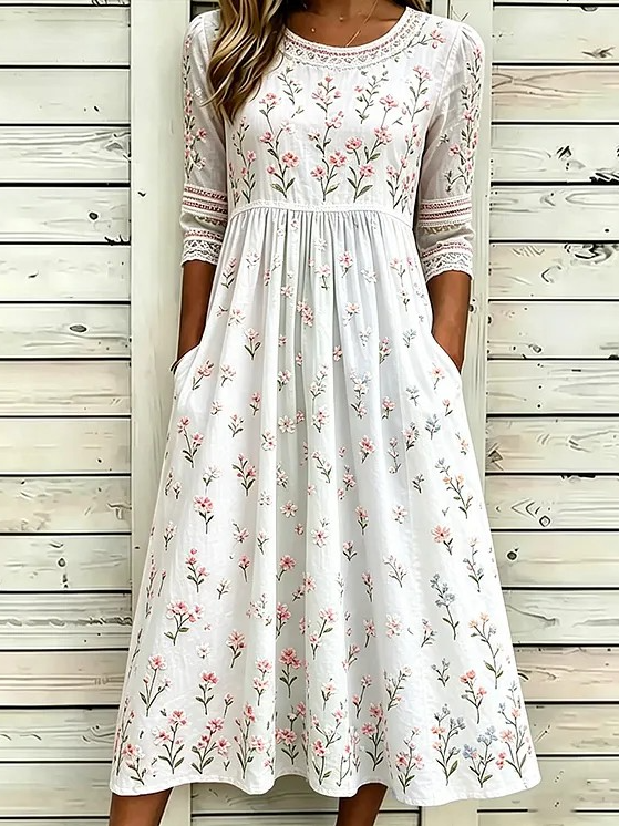 Vintage Others Loose Dress With No