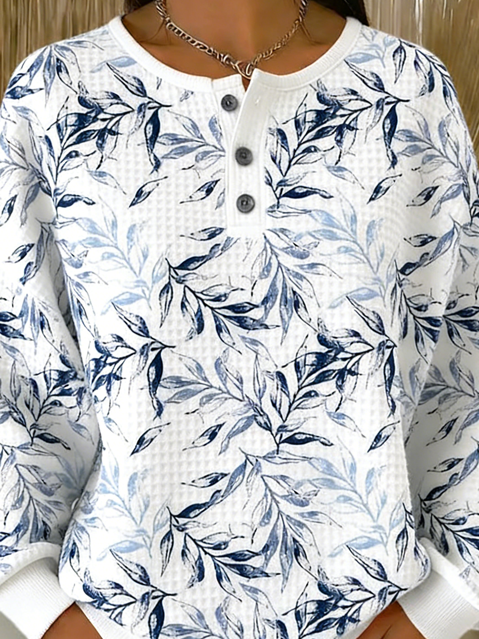 Floral Others Casual Sweatshirt