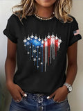 Freedom Fighter Heart Graphic Tee