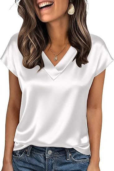 Plain Loose Elegant T-Shirt