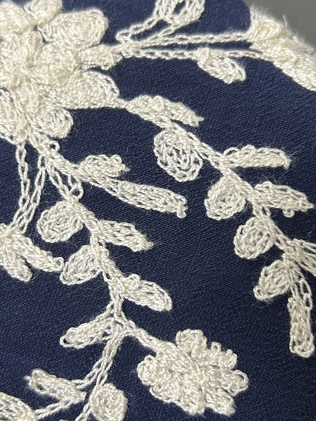 Loose Cotton Embroidery Patterns Vintage Shirt